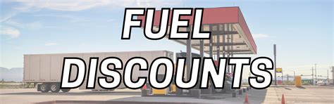 fuel discounts for owner operators